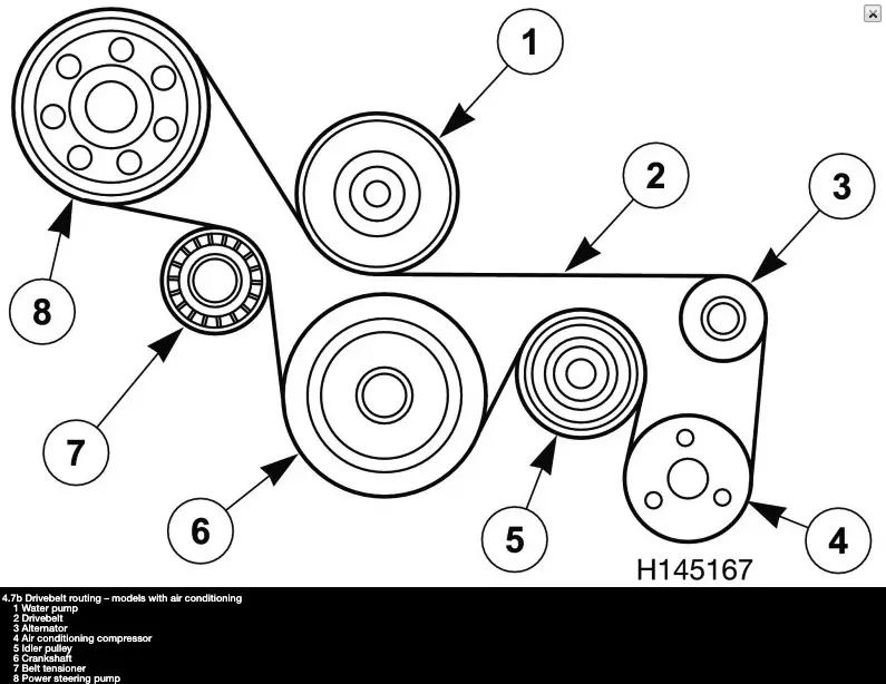 2008 ford focus serpentine belt clearance replacement